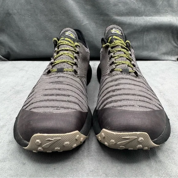 Brooks PureGrit 8 Men’s Trail Running Shoes Size 12 Black/Gray - Picture 9 of 15